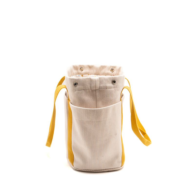 Hermes Passe-Passe Nappy Bag Cotton Naturel SHW