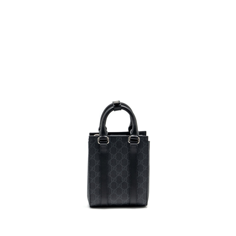 Gucci Ophidia Mini Tote Bag GG Supreme Black SHW