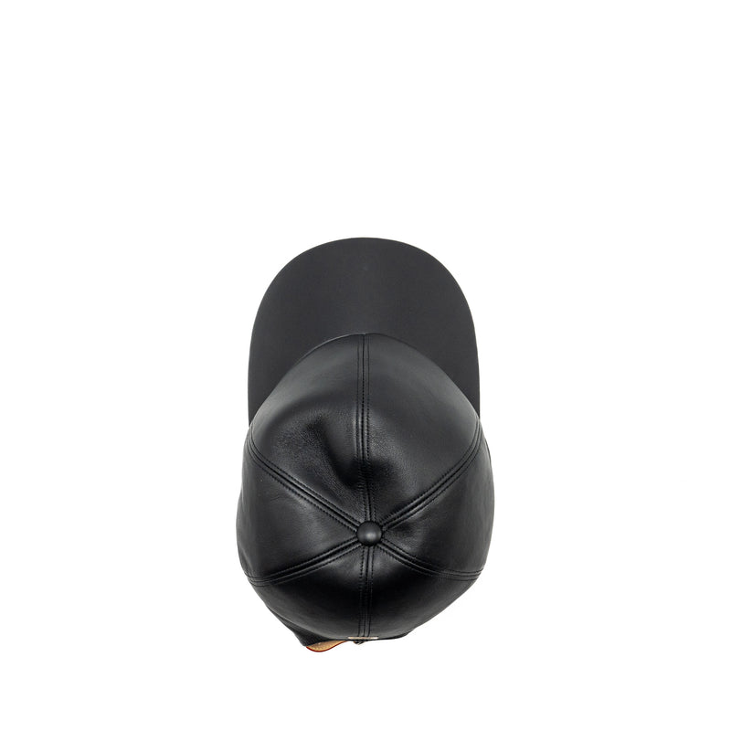 Louis Vuitton Staples Edition Cap Lambskin Black