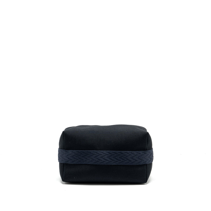 Hermes Troussee de toilette bride a brac GM Navy SHW