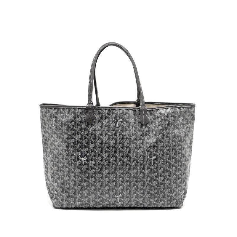 Goyard Saint Louis PM tote bag goyardline Canvas grey SHW