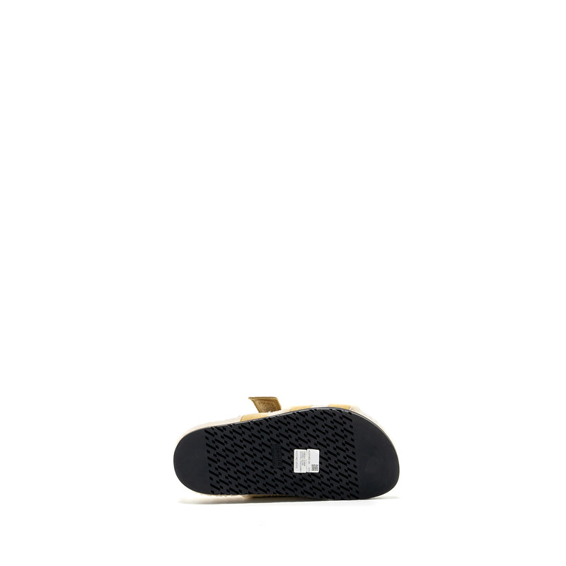 Hermes size 37 chypre sandals chèvre velours beige Albatre