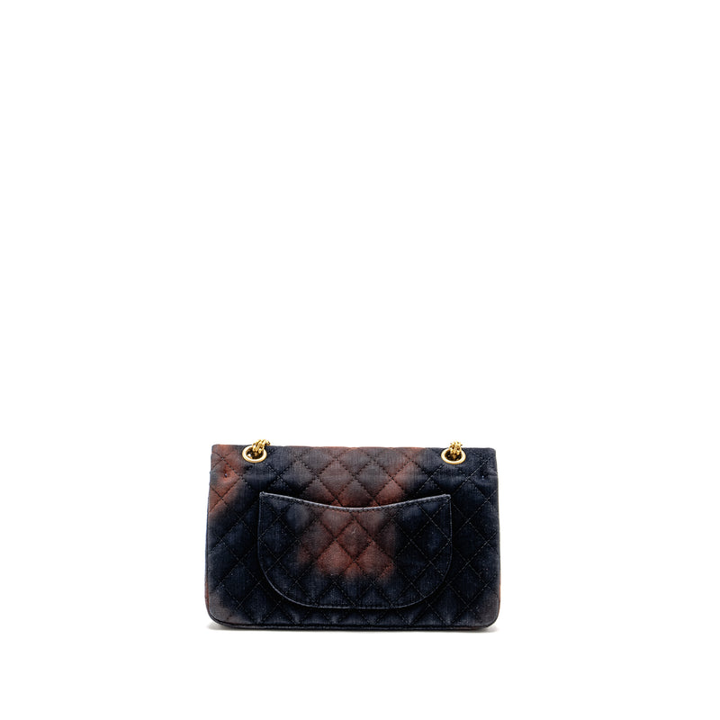 Chanel Small 2.55 Reissue Flap Bag Ombre Velvet Multicolour GHW