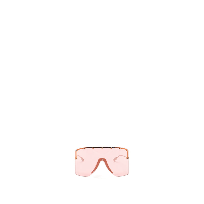 Gucci Mask-Frame Sunglasses GG1244S Multicolour Silver/Light Gold Tone
