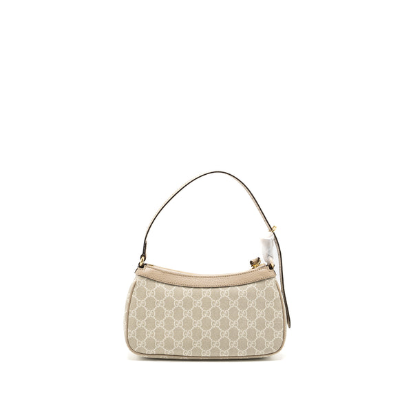 Gucci Ophidia Small Handbag GG Supreme Canvas Beige/White GHW