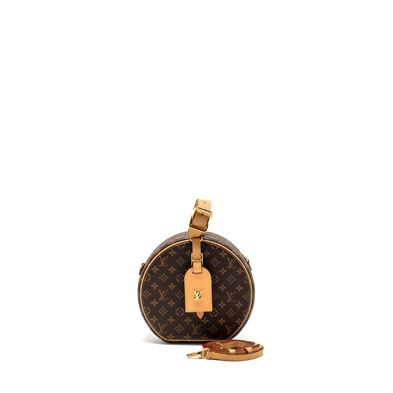 Louis Vuitton petit boite chapeau monogram canvas GHW