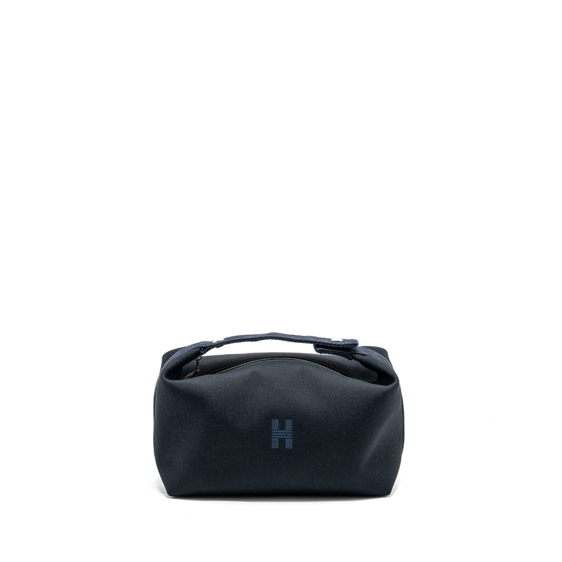 Hermes Troussee de toilette bride a brac GM Navy SHW