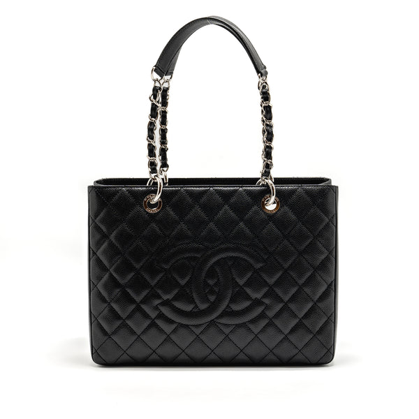 Chanel Grand Shopping Tote / GST Caviar Black SHW