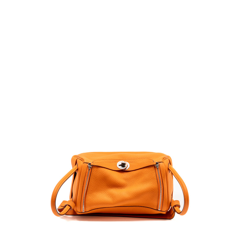 Hermes lindy 26 clemence orange SHW stamp U