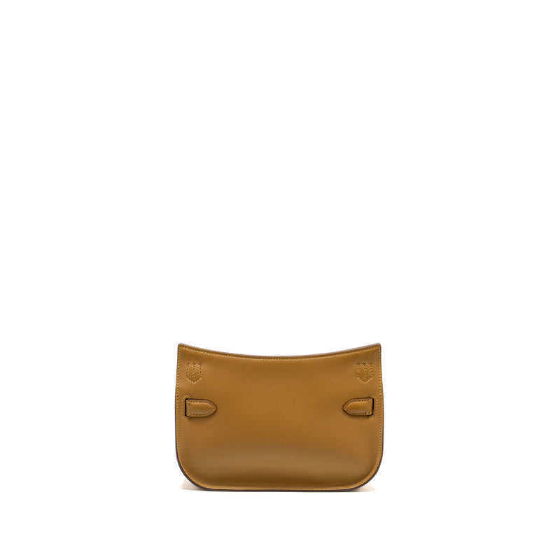 Hermes Mini Jypsiere Swift Bronze Dore/Kraft GHW Stamp W