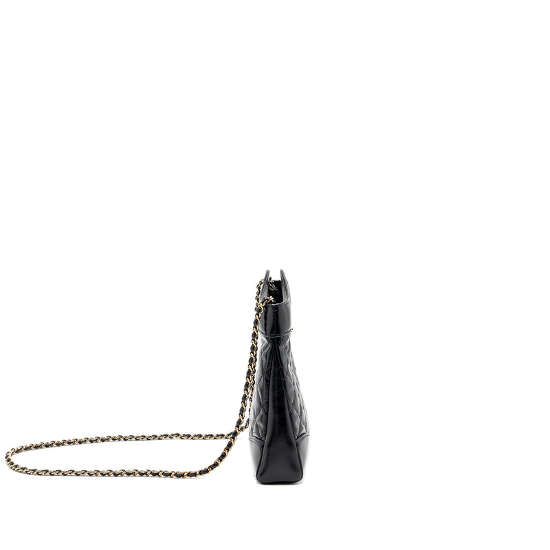 Chanel 24c Mini 31 Bag Shiny Calfskin Black LGHW(Microchip)