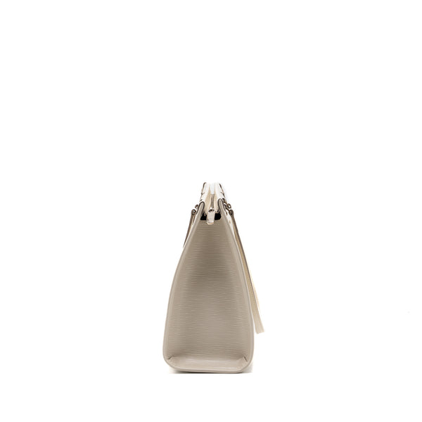 Louis Vuitton Madeleine GM tote bag epi white SHW