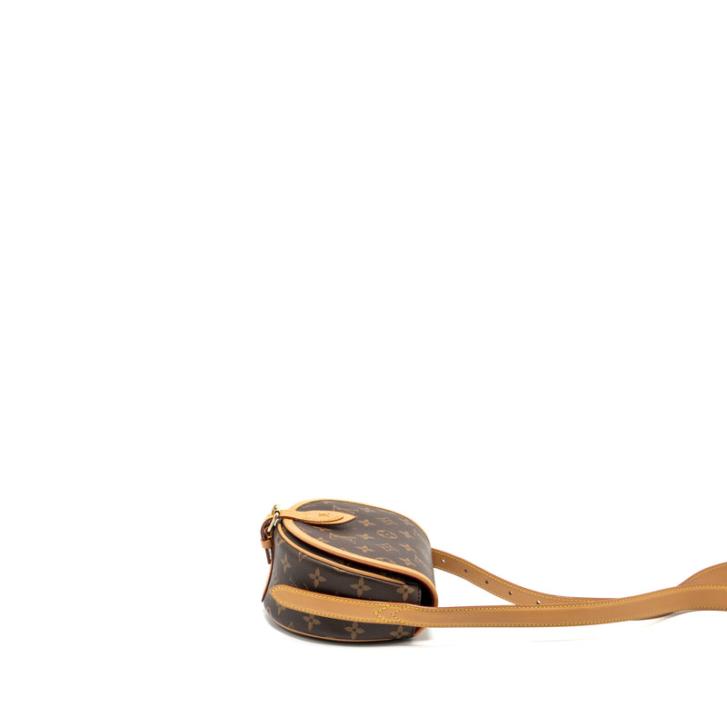 Louis Vuitton tambourin bag monogram canvas GHW