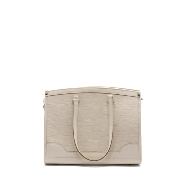 Louis Vuitton LV Madeline PM Hand Bag Epi Leather Ivory White