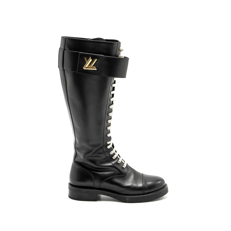 Louis Vuitton Size 36.5 Wonderland Ranger Flat Tall Boots GHW