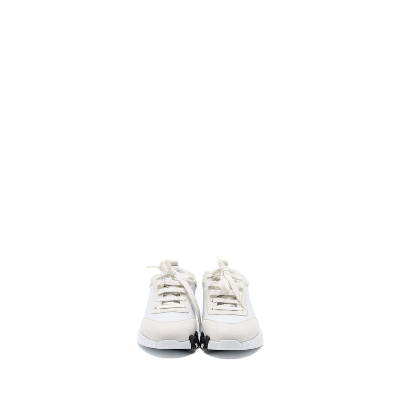 Hermes size 37.5 bouncing sneaker blanc