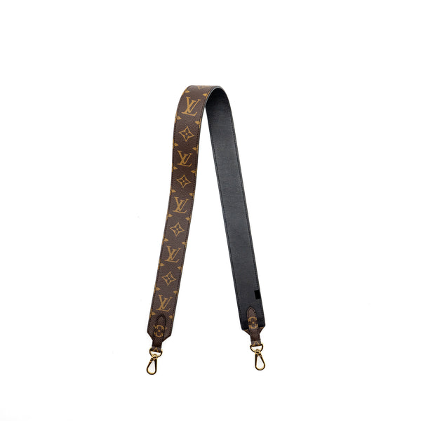 Louis Vuitton Bandouliere Strap Monogram canvas Black GHW