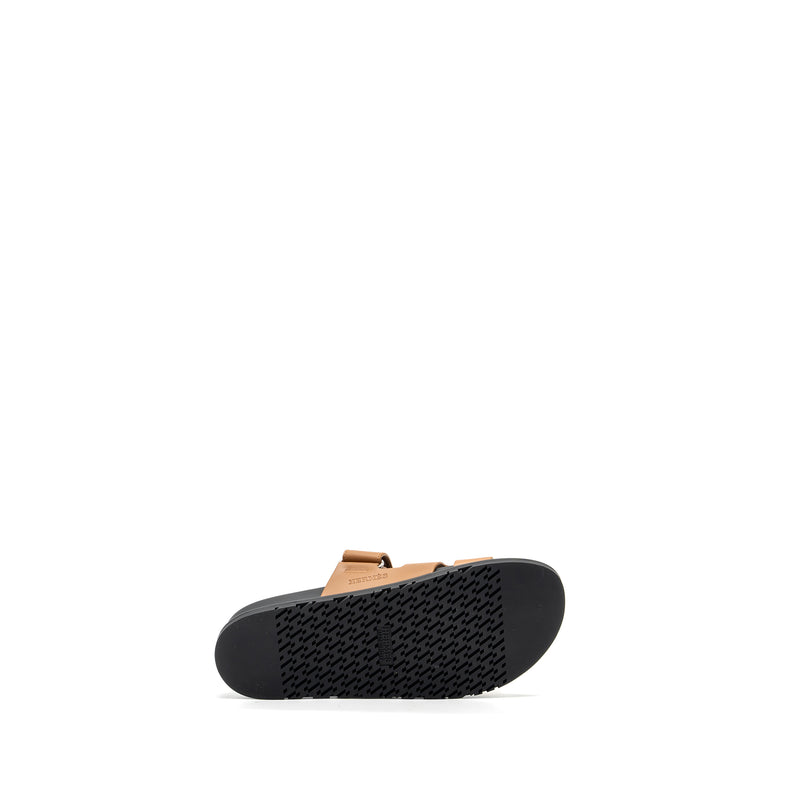 Hermes Size 43 Chypre Sandals Naturel