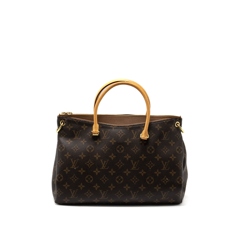 Louis Vuitton Pallas Tote Bag Monogram Canvas GHW