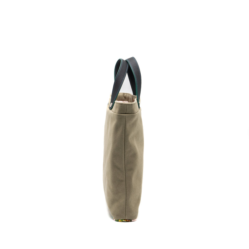Hermes Petit Sac De Toile/Clemence Multicolour SHW