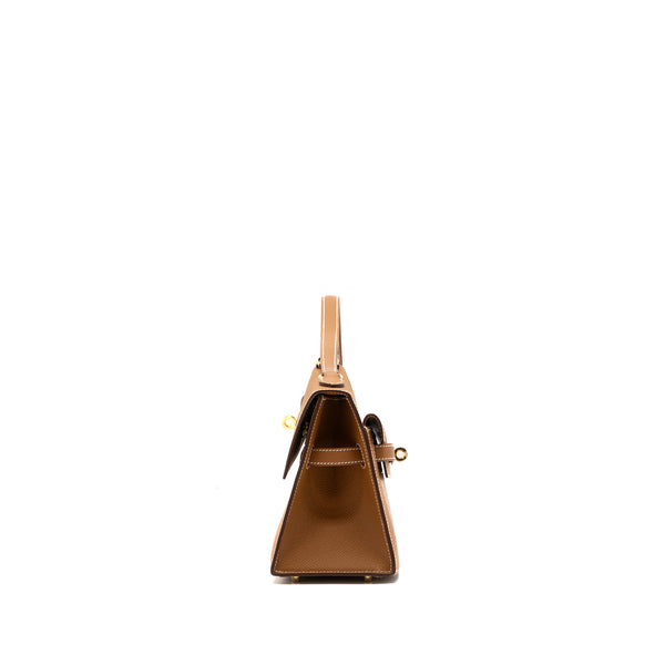 Hermes kelly sellier en desordre 20 epsom gold GHW stamp U