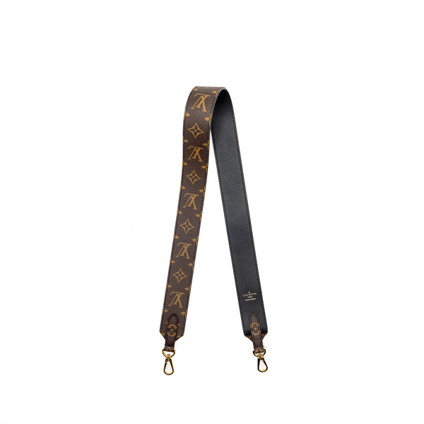 Louis Vuitton Bandouliere Strap Monogram canvas Black GHW