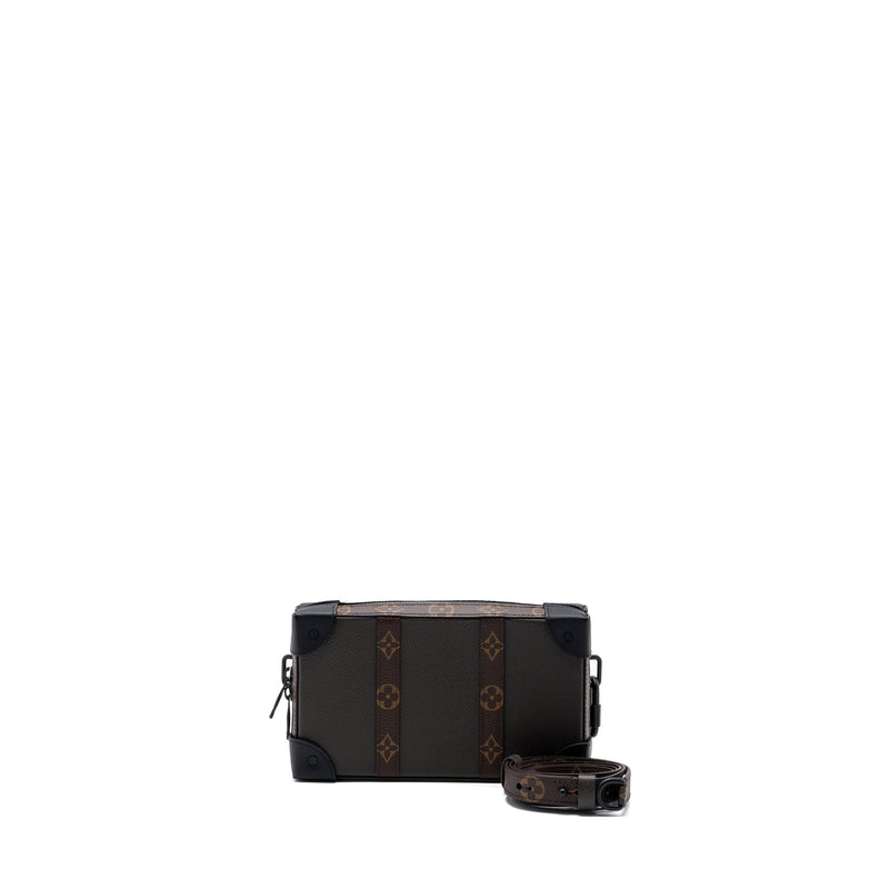 Louis Vuitton Soft trunk wallet taiga / monogram canvas khaki green wi