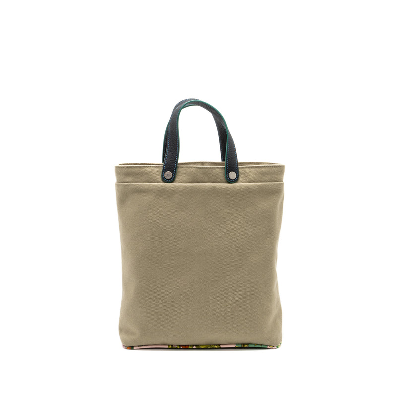 Hermes Petit Sac De Toile/Clemence Multicolour SHW