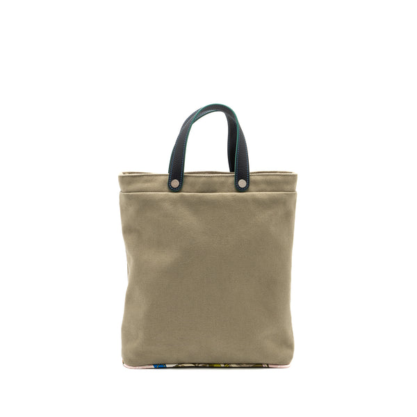 Hermes Petit Sac De Toile/Clemence Multicolour SHW