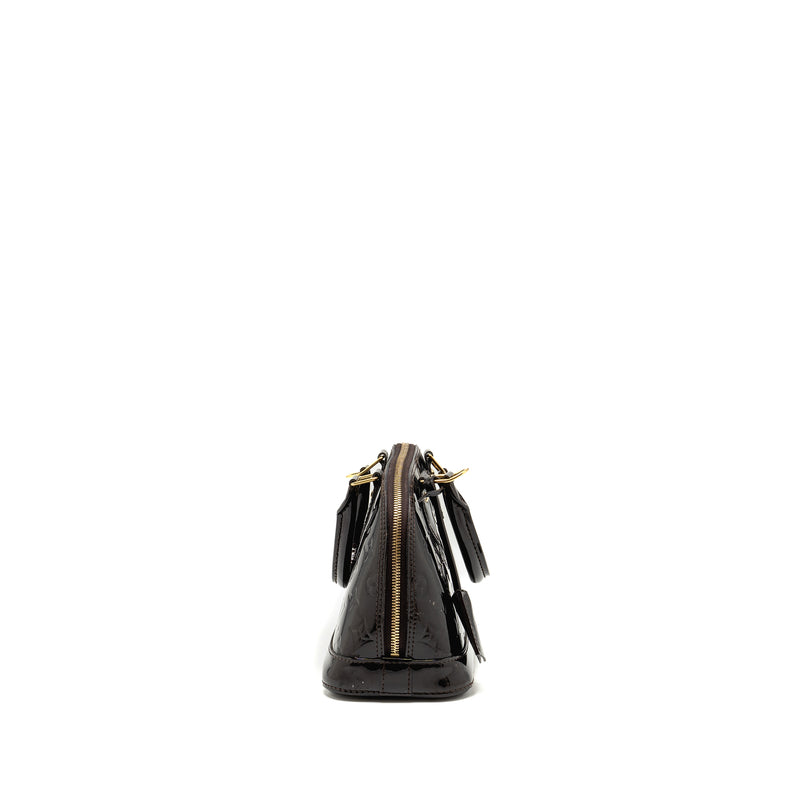Louis Vuitton Alma BB Monogram Patent Amatante GHW