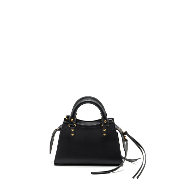 Balenciaga Neo Classic Mini Handbag Smooth Calfskin Black GHW
