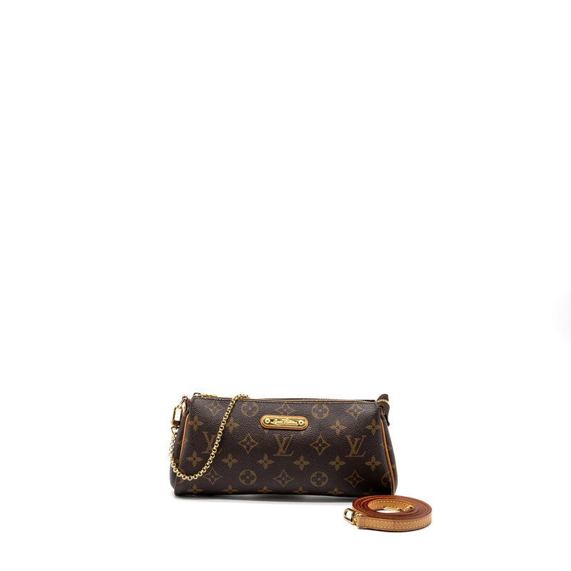 Louis Vuitton Eva Pochette Bag Monogram Canvas GHW