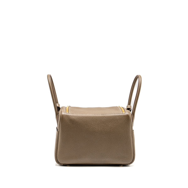 Hermes Lindy 26  Clemence Etoupe GHW Stamp Z