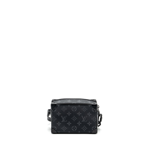 LOUIS VUITTON Mini Soft Trunk Monogram Eclipse Canvas Black Hardware