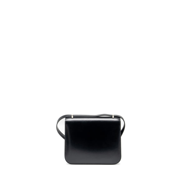 Hermes Mini Constance box calfskin black SHW stamp Y