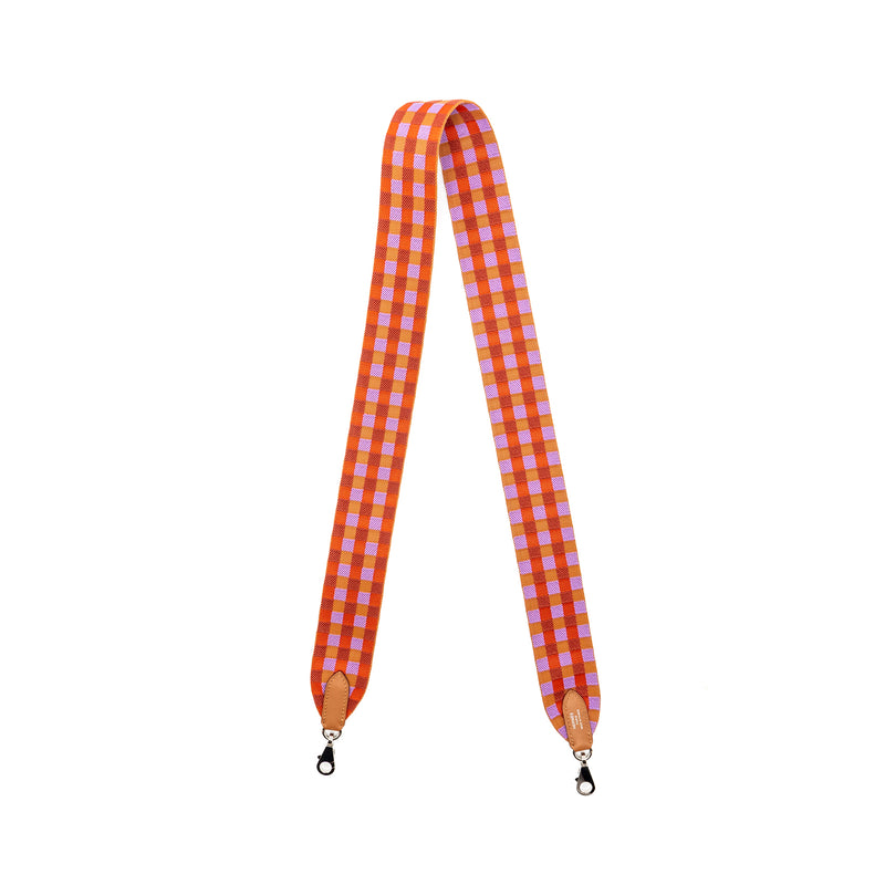 Hermes 105cm shoulder strap multicolor / gold SHW stamp Z