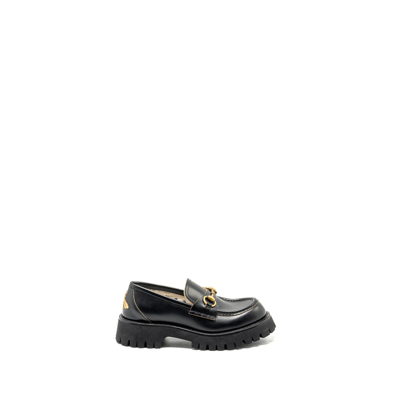 Gucci Size 37 Jordan Loafer Calfskin Black GHW