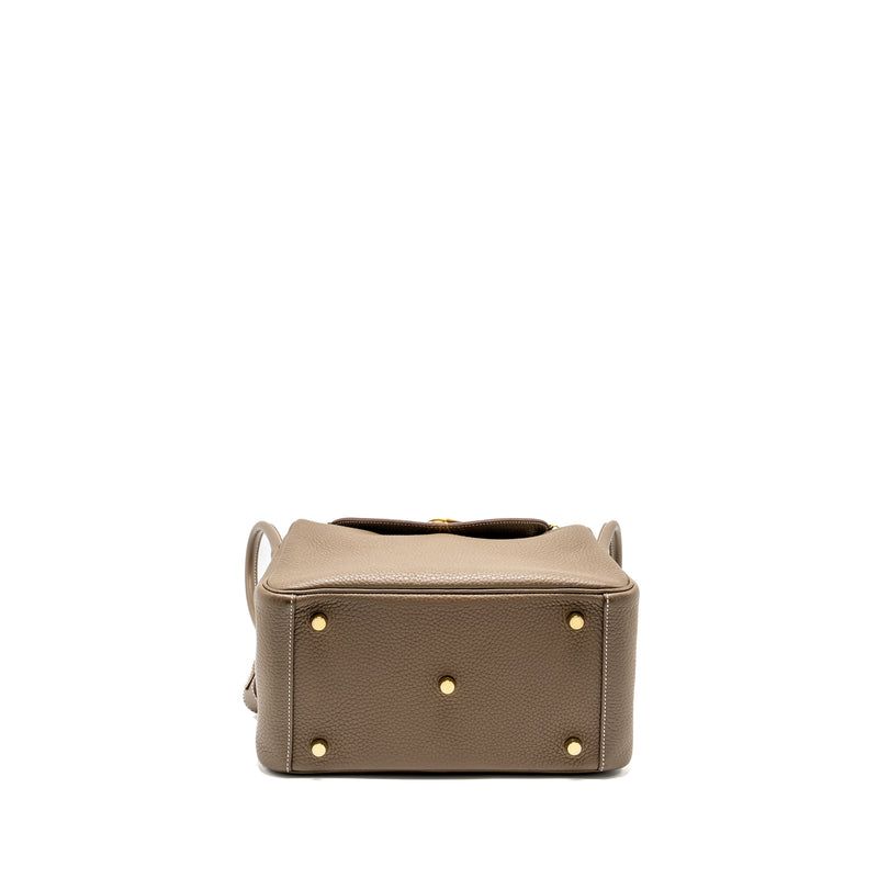 Hermes Lindy 26  Clemence Etoupe GHW Stamp Z