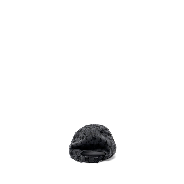 Balenciaga Size S BB MONOGRAM CAP BLACK