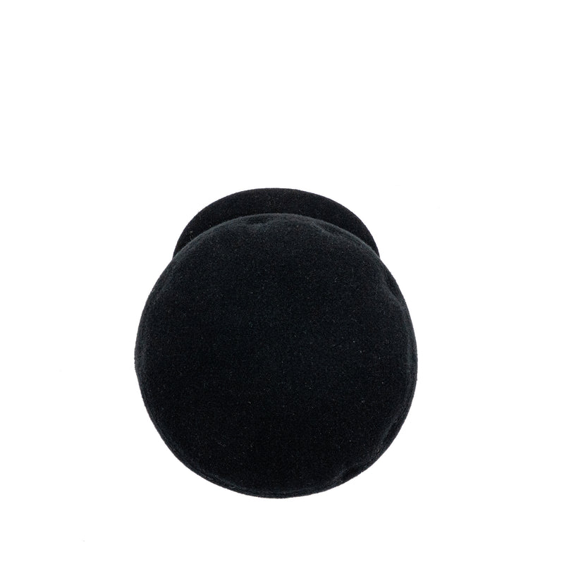 Hermes size 57 casquette femme hat black