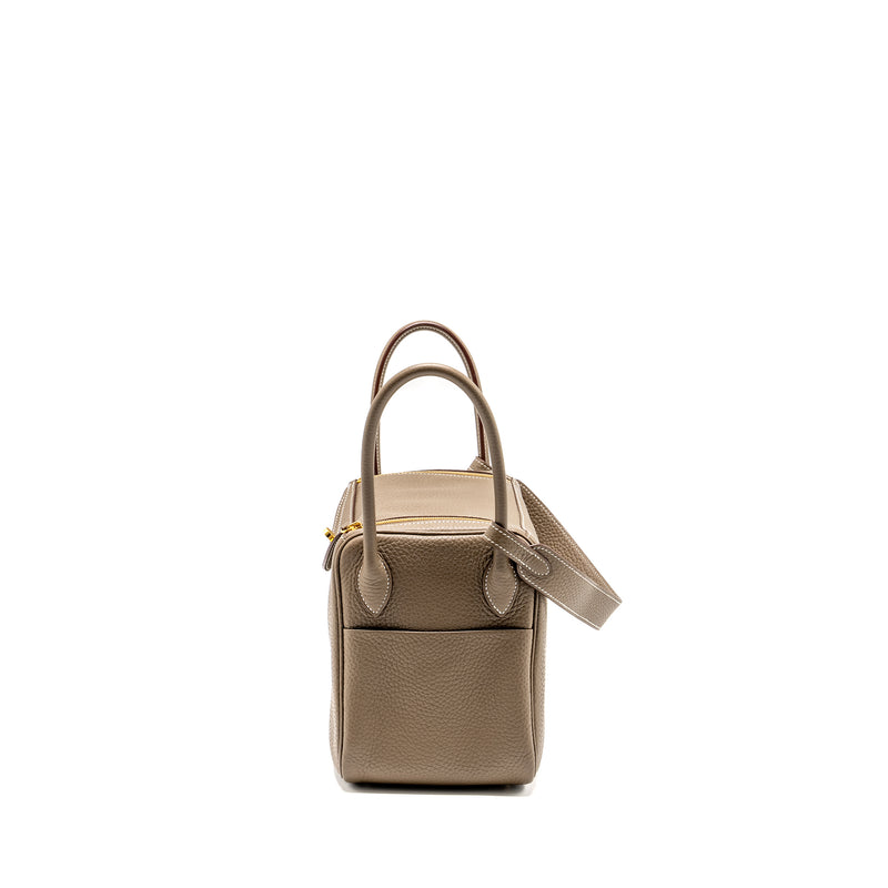 Hermes Lindy 26  Clemence Etoupe GHW Stamp Z