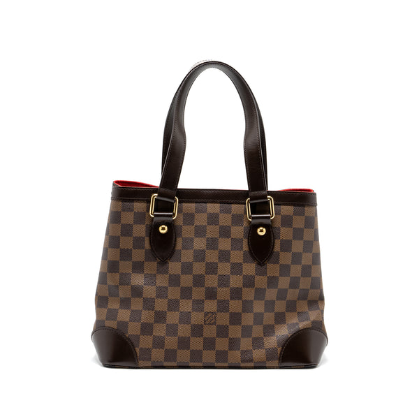 Louis Vuitton Hampstead Tote Bag Damier Ebene GHW