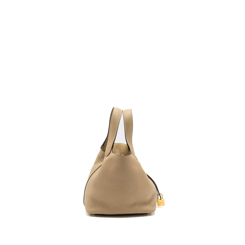 Hermes picotin 18 lock bag clemence trench GHW stamp U