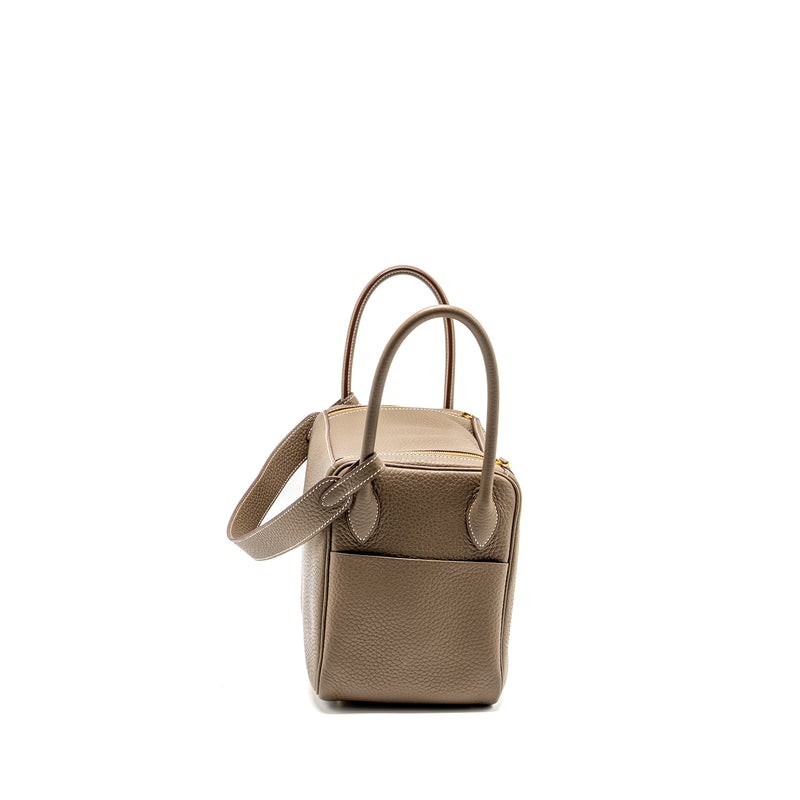 Hermes Lindy 26  Clemence Etoupe GHW Stamp Z