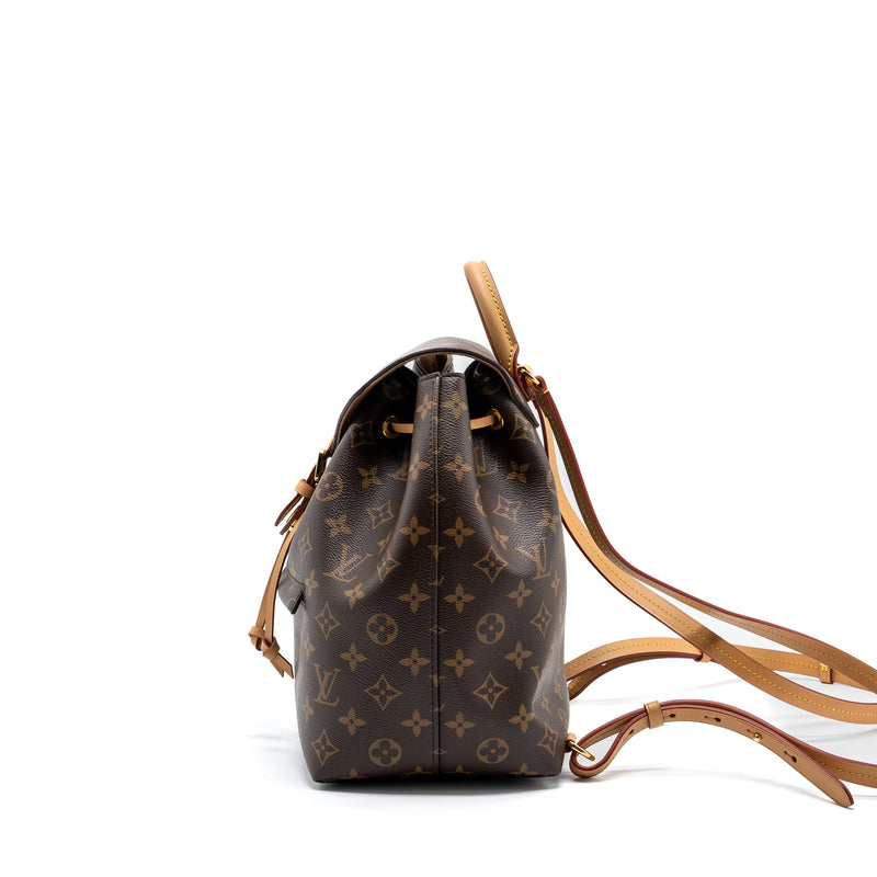 Louis Vuitton Montsouris Pm Backpack Brown Canvas/Leather Monogram