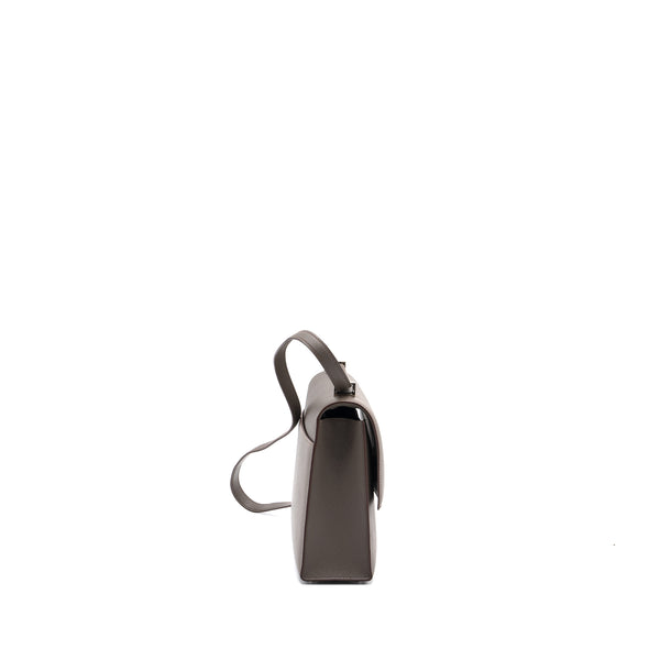 Hermes verrou 21 epsom gris etain SHW stamp X