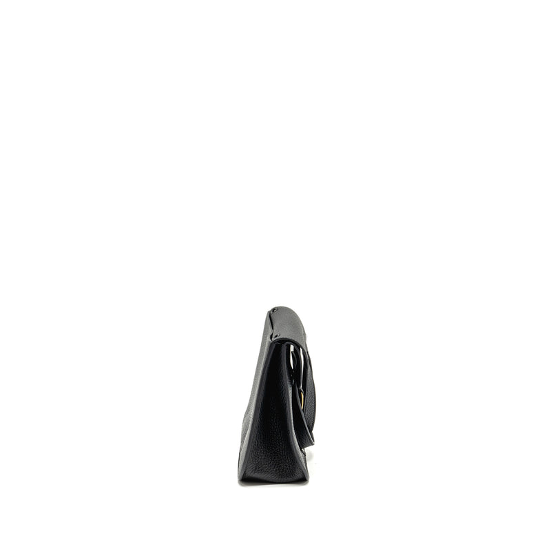 Hermes Halzan 25 Clemence Black GHW Stamp B