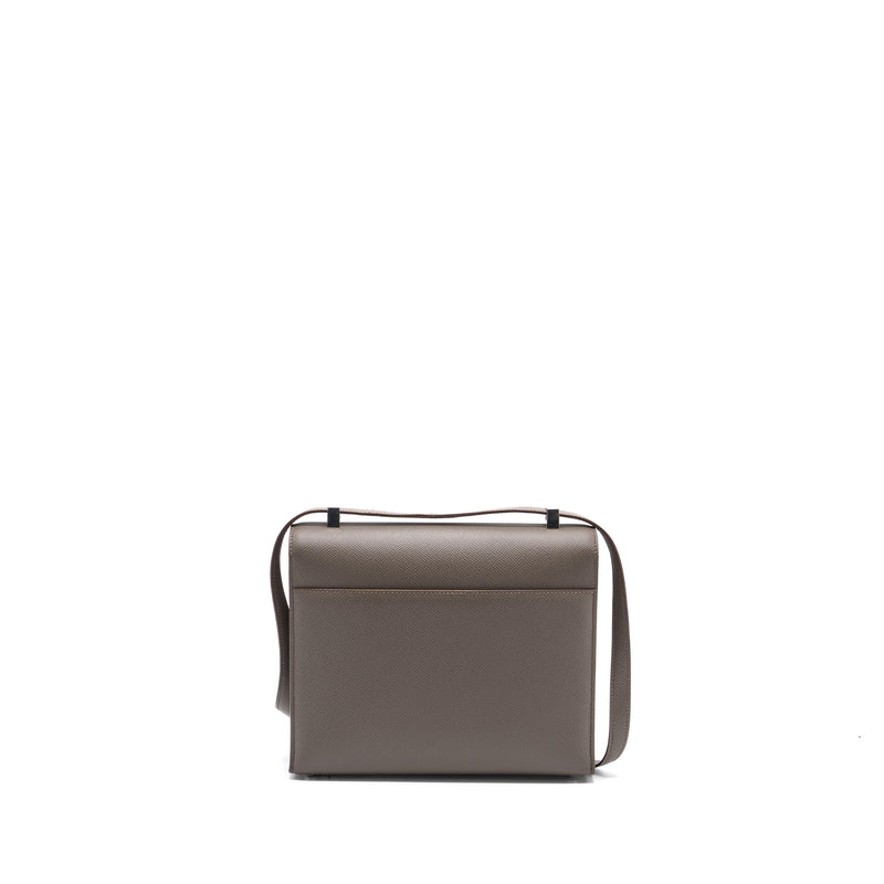 Hermes verrou 21 epsom gris etain SHW stamp X