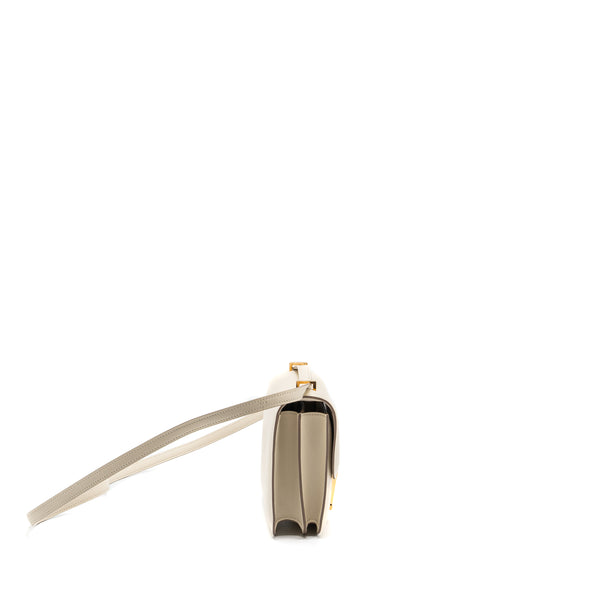 Hermes mini constance epsom craie GHW stamp D