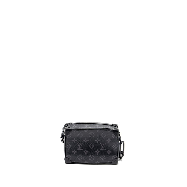 Louis Vuitton Mini Soft Trunk monogram eclipse black hardware